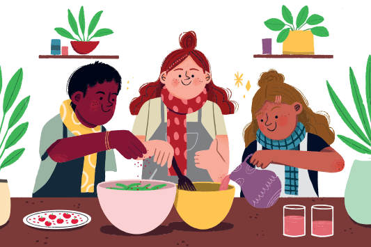 Portada del Manual de hábitos saludables en el curriculum escolar