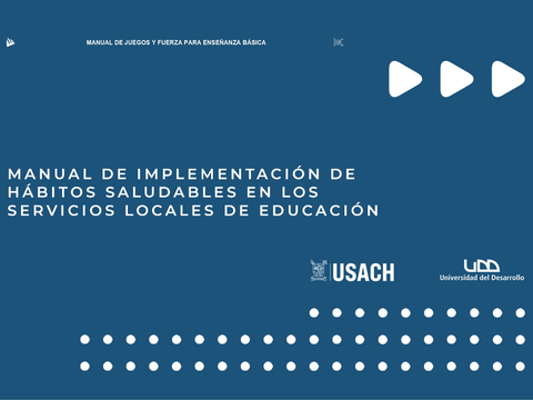 Manual de Implementación de Hábitos Saludables en los Servicios Locales de Educación